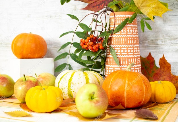 Herbstfrüchte-Arrangement Herbstfrüchte-Arrangement